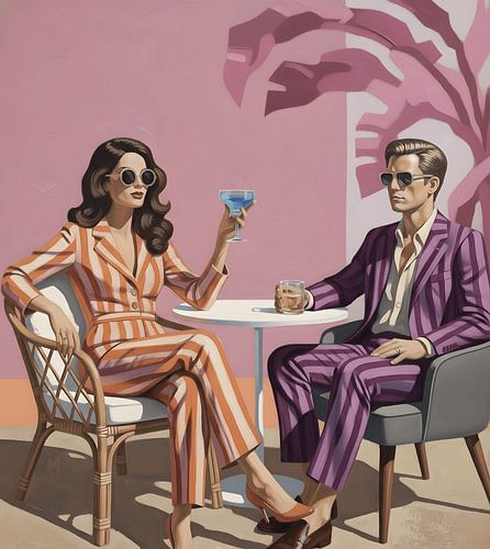 Pastel Terrace in Harmony