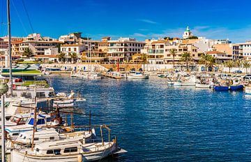 Cala Ratjada harbor, beautiful coast on Majorca island by Alex Winter
