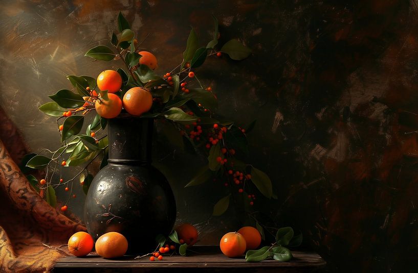 Nature morte esthétique par fernlichtsicht