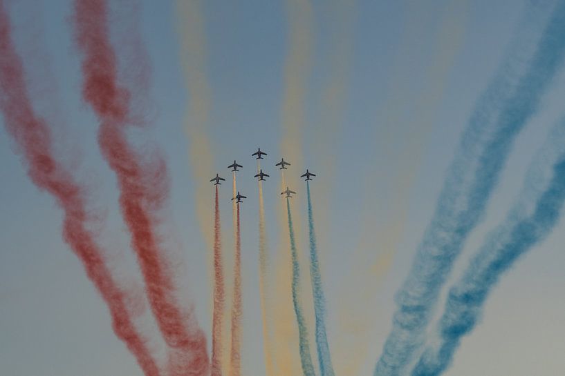 The Patrouille de France 2017! by Jaap van den Berg