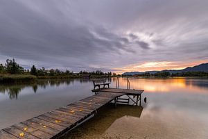 Magische Morgenstimmung am Kochelsee - Magische ochtendsfeer aan de Kochelsee