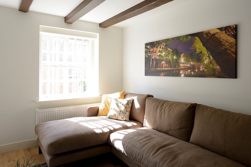 Oudegracht in Utrecht between Weesbrug and Hamburgerbrug  by Donker Utrecht 