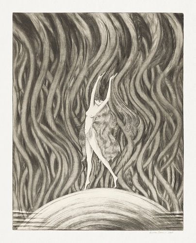 Dansende, naakte vrouw, Hein von Essen (1926)