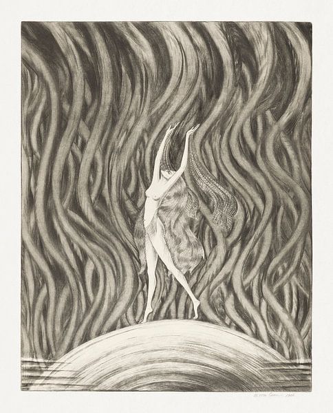 Tanzende nackte Frau, Hein von Essen (1926) von Atelier Liesjes