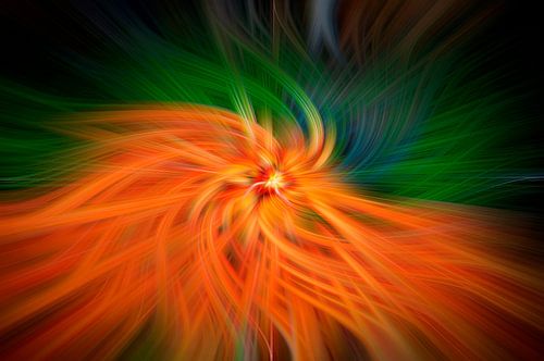 abstract bunch of carrots