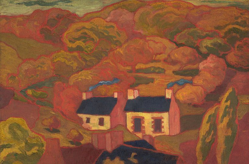 Armand Séguin~Two cabins by finemasterpiece