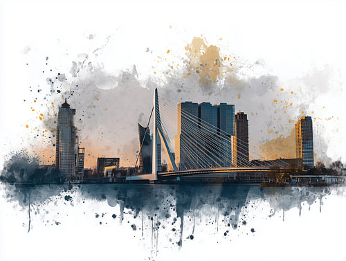 Rotterdam Skyline | Moderne architectuur