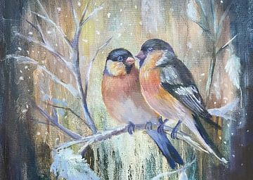 Baiser d'hiver au safran