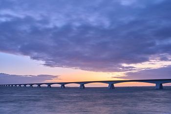 Sonnenaufgang Zeelandbrug