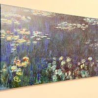Klantfoto: Waterlelies (serie), Claude Monet, op canvas