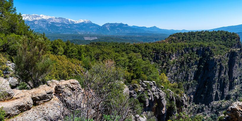 Taurusgebirge mit Schnee bei Antalya von Photo Art Thomas Klee