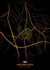 Nieuwstadt Stadtplan von Kenda Maruyama
