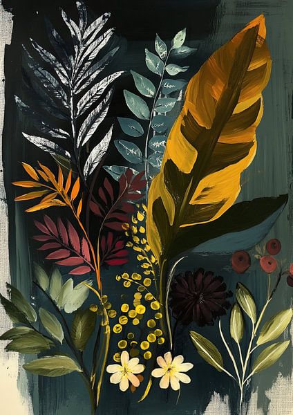 Botanisch | Mitternachtsblüte von Zen und Mehr