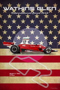 Watkins Glen Ferrari 312T von Theodor Decker
