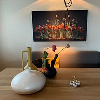 Klantfoto: Tulpen stilleven van Dirk Verwoerd, als art frame