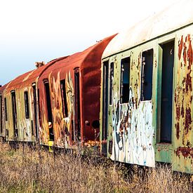Old Trains by Jeroen Rosseels