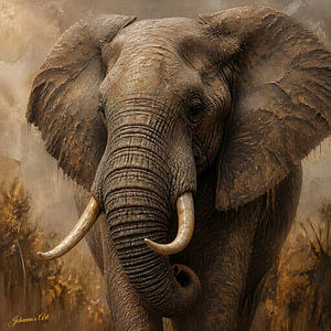 Wildtiere – Ungezähmte Anmut – Elefant 1