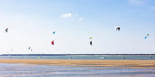 Kitesurf dans le bassin d'Arcachon - France