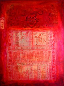 Chinese red by Inge Buddingh