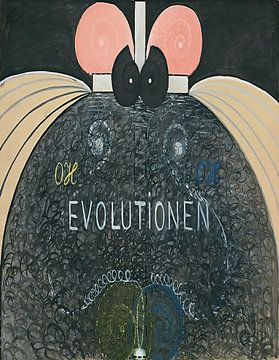 Hilma af Klint - Evolutie nr. 07 Groep VI van Vivanne