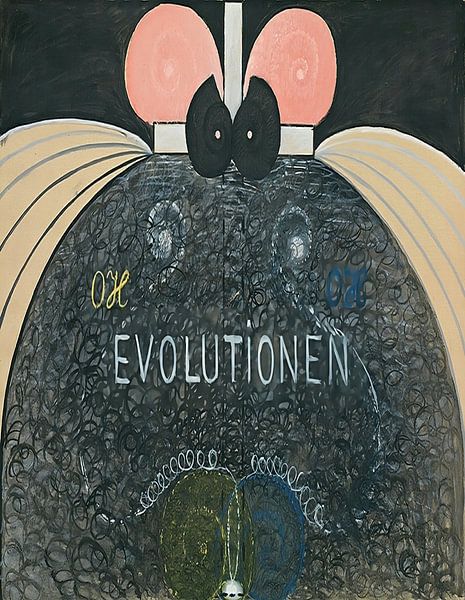 Hilma af Klint - Entwicklung Nr. 07 Gruppe VI von Vivanne