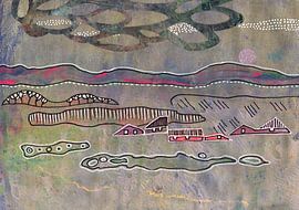 Original Jahreszeiten Landschaft gemacht von Ariadna de Raadt-Goldberg