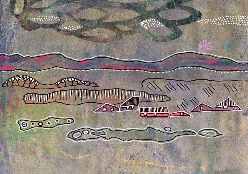 original seasons landscape made by Ariadna de Raadt-Goldberg