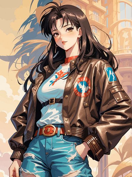 Beauty Anime Girl by Rizal Azhari