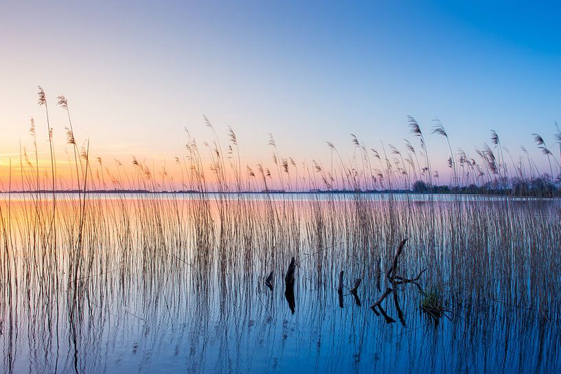 Sunset on the Belterwijde by Wilko Visscher