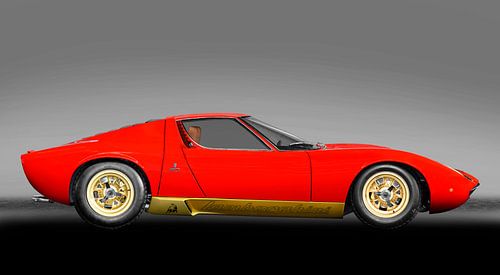 Lamborghini Miura in original red