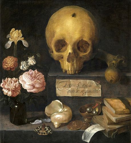Vanitas Stilleven, Adriaen van Nieulandt, Adriaen van Nieulandt