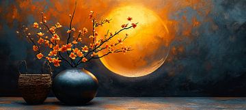 Modern Stilleven 1657 van Kunst Kriebels