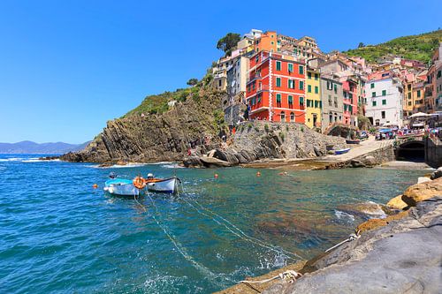 Journée ensoleillée à Riomaggiore Cinque Terre