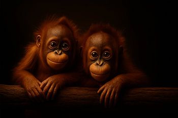 Orang-oetan. Samen sterk