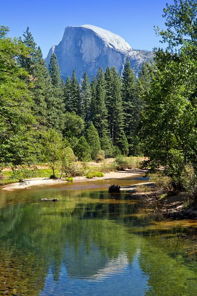 YOSEMITE VALLEY Half Dome & River of Mercy van Melanie Viola