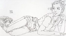 Le regard timide sur Gunter Langer