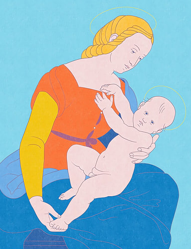 Tender Mother and Child