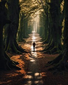 Waldspaziergang zum Sonnenaufgang