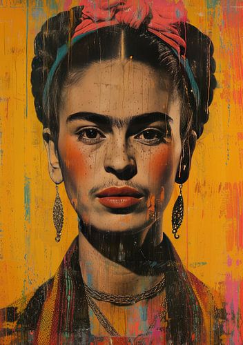 Frida poster kunstdruk