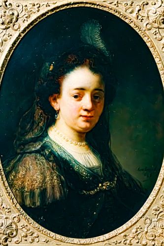 Rembrand,Saske Uylenburgh echtgenote