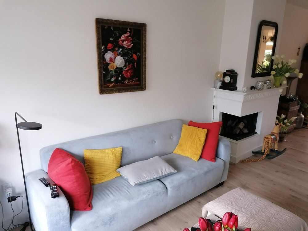 Stilleven met bloemen in een glazen vaas, Jan Davidsz. de Heem 