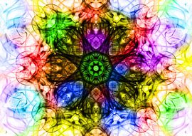 Smoke Art - Meerkleuren wiel von LYSVIK PHOTOS