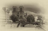 Notre Dame in Paris von Toon van den Einde Miniaturansicht