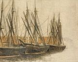 Van Christianshavn's kanaal, Kopenhagen, Vilhelm Hammershøi van Meesterlijcke Meesters thumbnail