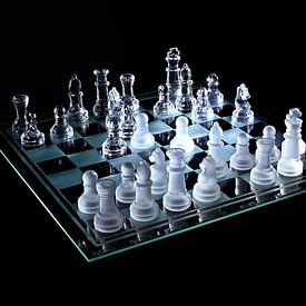 Doorzichtig schaakspel van Verrassende Fotografie