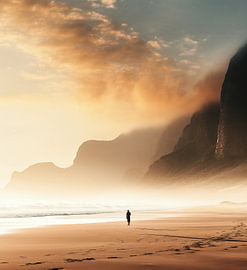 Sonnenuntergang am Meer