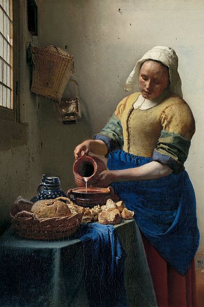 La laitière de Johannes Vermeer par Eigenwijze Fotografie