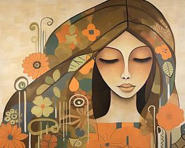 Abstrait moderne sur Art Merveilleux