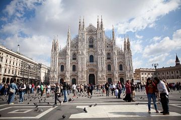 Cathedral in Milan, Italy by Kees van Dun