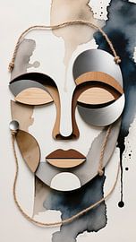 Collage Porträt 03 von Aimelle